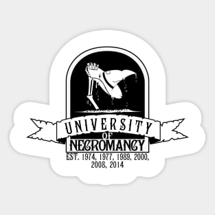 University of Necromancy Sticker